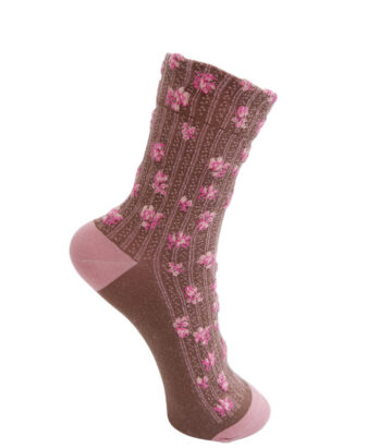 Black Colour CELANDINE Sock Rose