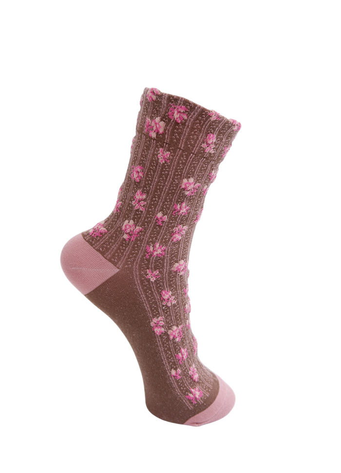 Black Colour CELANDINE Sock Rose