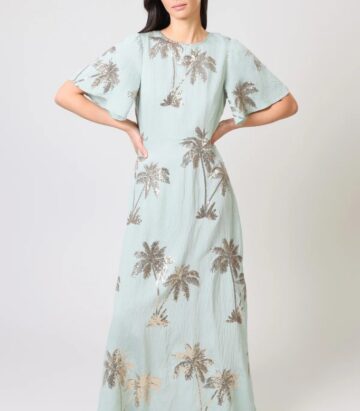 Traffic People Palms of Gold Rene Dress