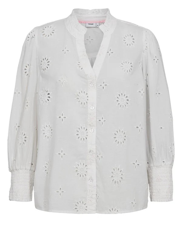 Numph NUSAMMY SHIRT - Bright White