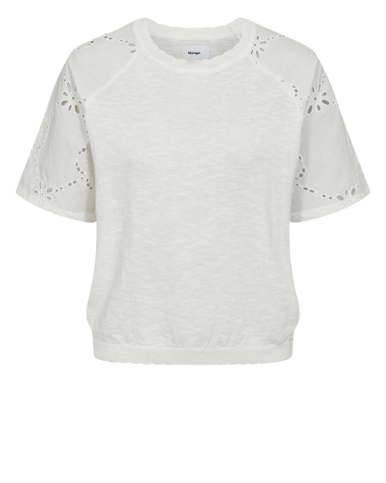 Numph NUSIFFA PULLOVER Cloud Dancer