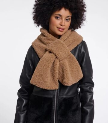 Asho Teddy Scarf Toast