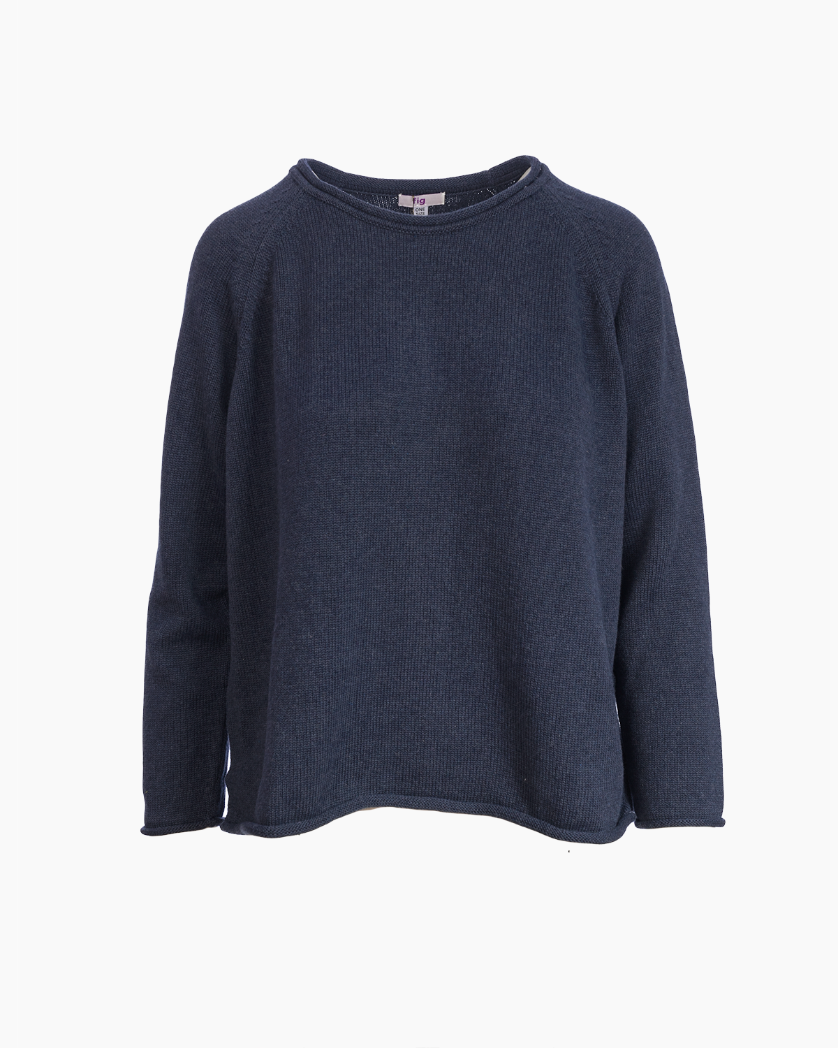 Organic Cotton Reese Cotton Jumper- Navy