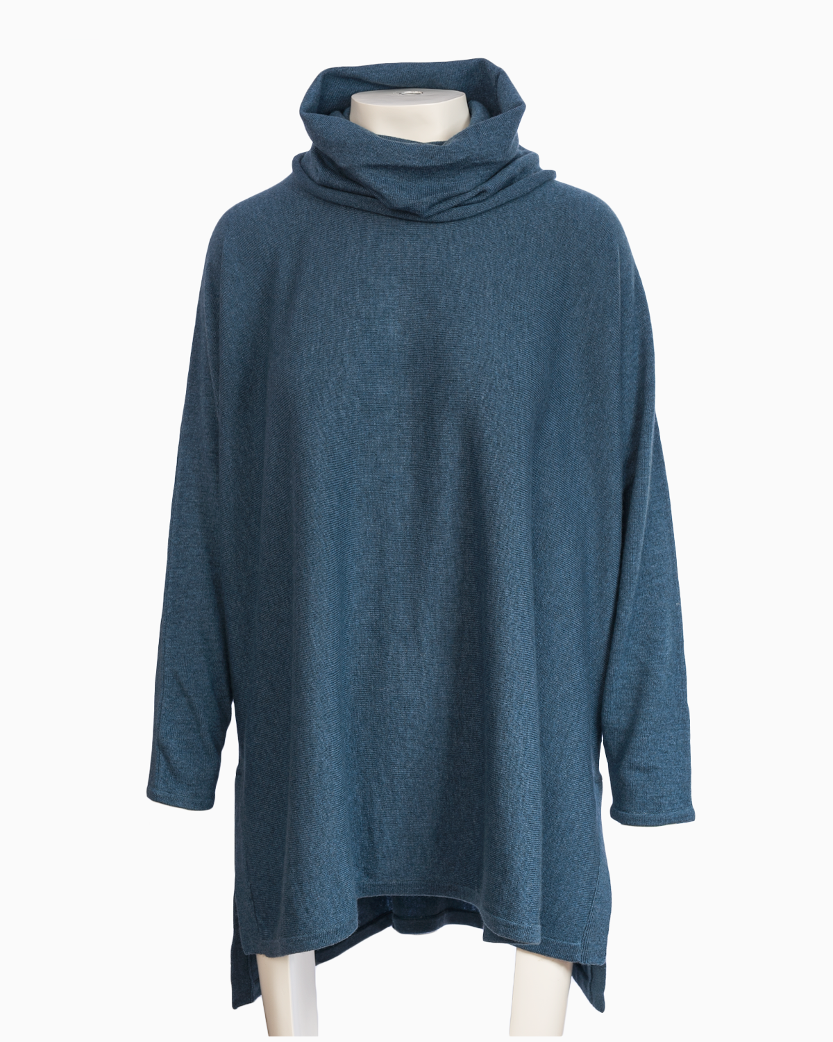 Cashmere Mix Carole Oversized Jumper - Teal