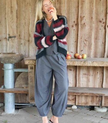 BCLINA striped cardigan
