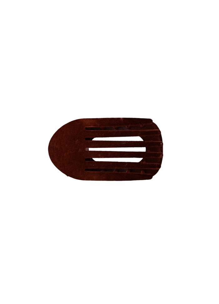Black Colour Silja Hair Claw Coffee