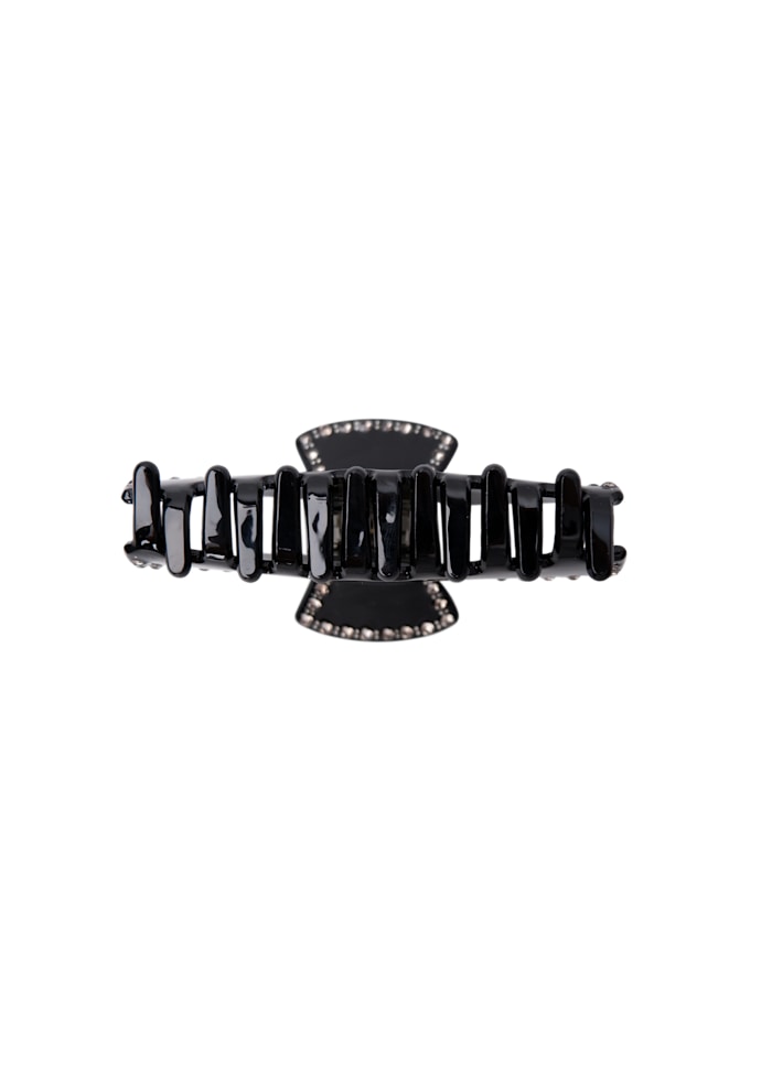Black Colour MORENA Medium Hair Claw Black