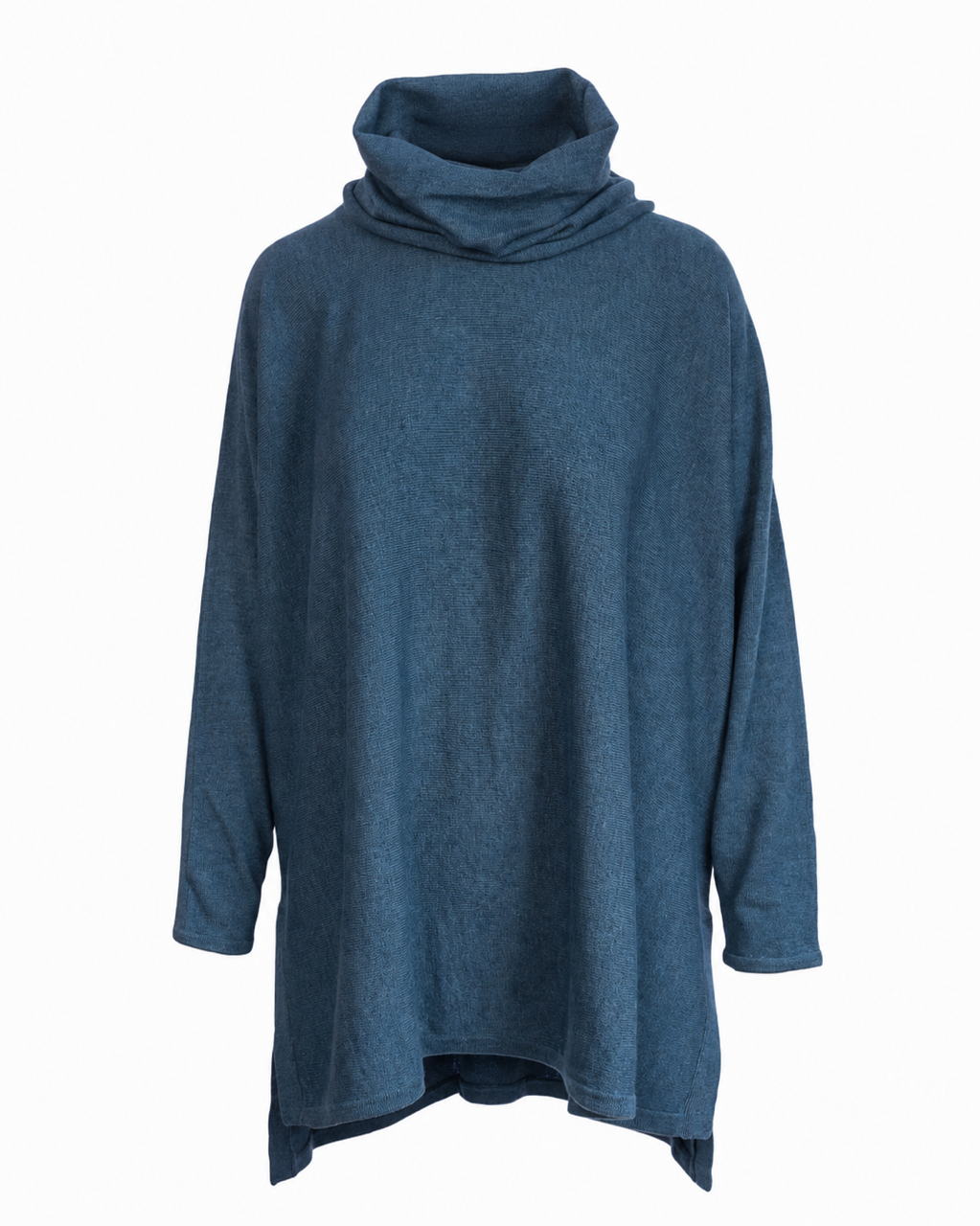 Cashmere Mix Carole Oversized Jumper - Teal