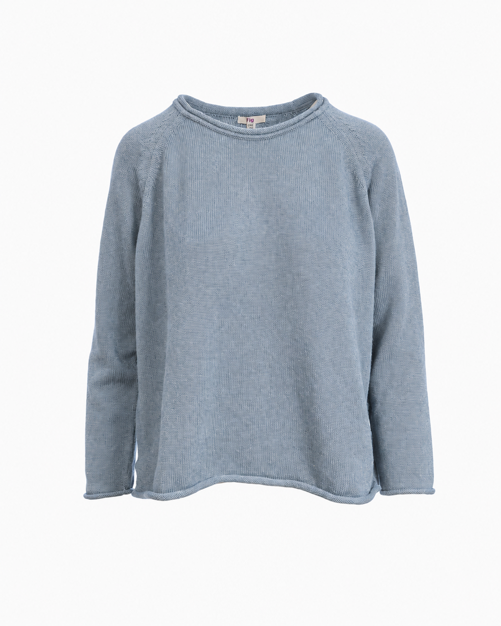 Reese organic cotton jumper Pearblue
