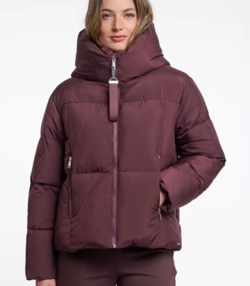 Rino & Pelle Joni Padded jacket with detachable collar Fudge Cloak