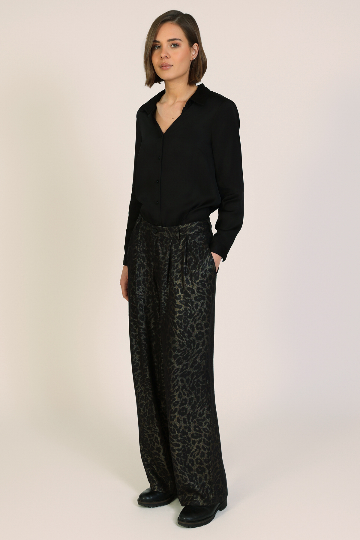 Traffic People Thursday's Child Tallulah Trousers Black