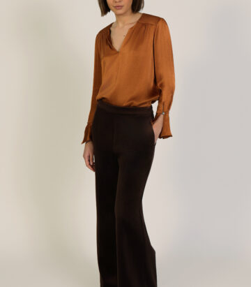 Traffic People Corrie's Bravado Bouvier Trousers Brown