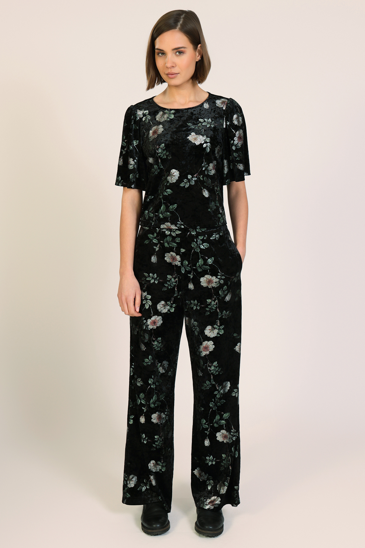 Traffic People Swan Song Rene Blouse Black