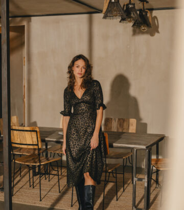 Traffic People Thursday's Child Mia Dress Black